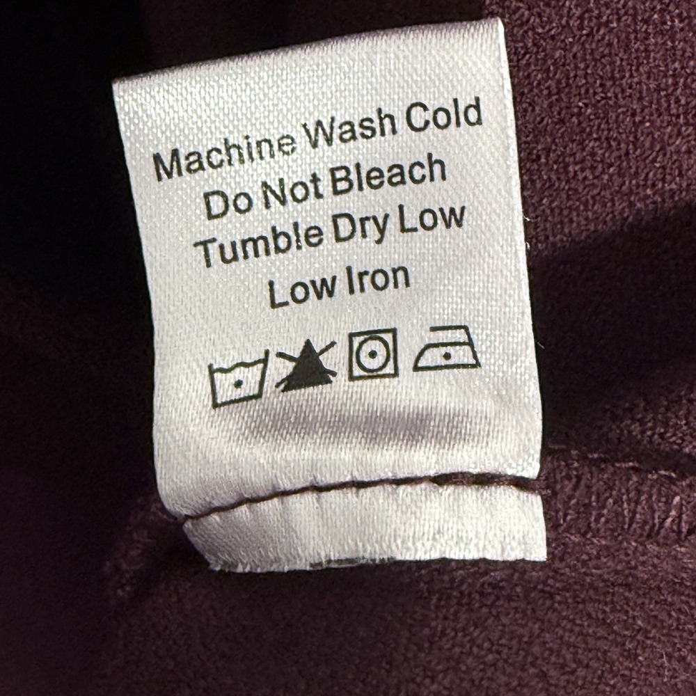 Tuckernuck Dress Womens Small Oxblood Barnett Mini Dress‎ Square Snap Button - Picture 12 of 15